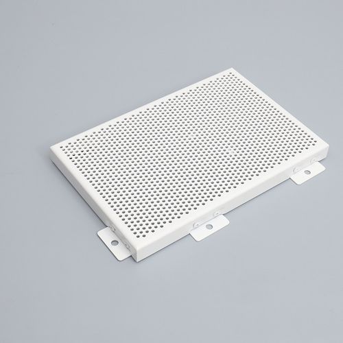 【白色冲孔铝单板幕墙铝单板厂家定做】_广州广图建筑装饰材料有限